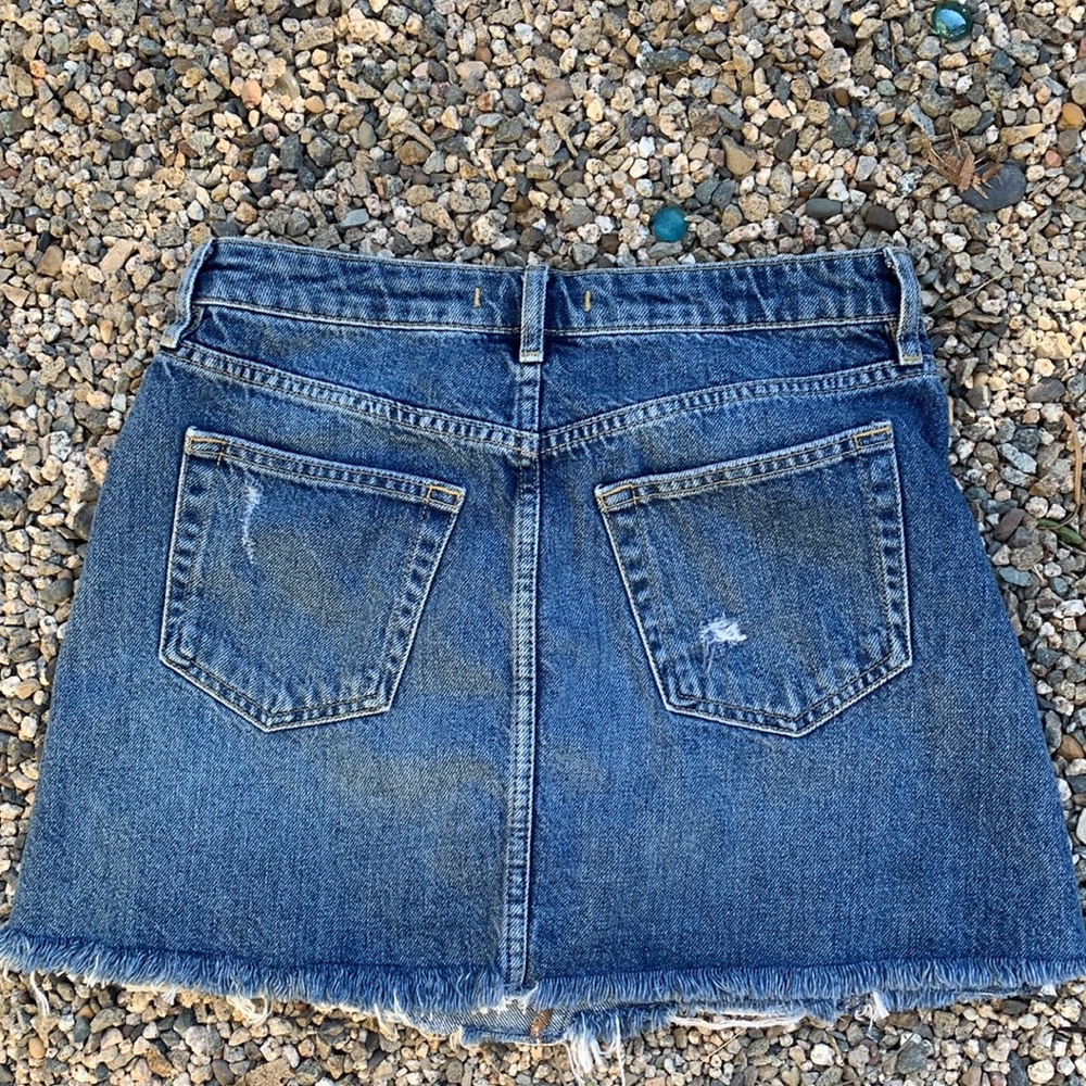 Free People Jean skirt We the Free denim excellent condition! - Picture 3 of 3